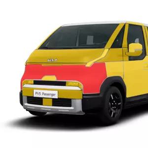 PV5 PPF 필름 프론트 범퍼 상단 커버