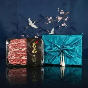 [바라던]기름손질 잘 된 꽃갈비 3kg 1세트 / LA갈비  보자기 선물포장