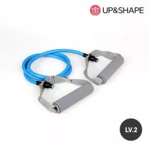 필라테스 재활 스트레칭 근력 강화 튜빙밴드 Lv2 블루 홈트레이닝