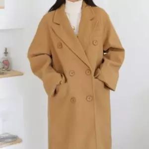 겨울코트 코트 롱 모직 루즈핏 우아한 2컬러 W20731 가성비 좋은