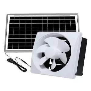 태양광 환풍기 배기팬 농장 환기 공기 화장실 배출 DC