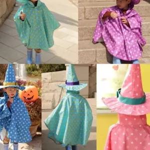 다용도 레인코트 어린이 유아 우비 우의 판초 망토 마법사 4종 QVM9+5Adc