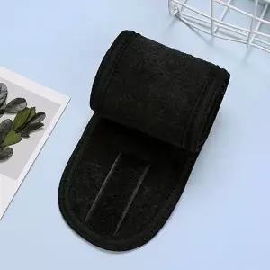 극세사 찍찍이 세안밴드 블랙-WFIQ7Q1