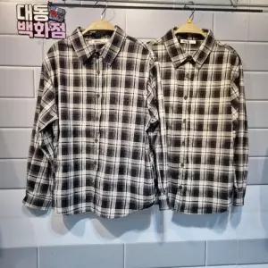 유솔대동백화점 DP01 긴팔  체크 남방 긴팔 체크남방 ULYC26SZ3