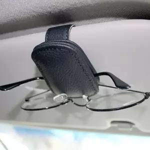 차량용 안경 걸이대 자동차 선글라스 보관함 검정색 거치대 자동차선글라스거치대