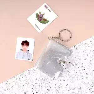 미니앨범 열쇠고리 소형 수집앨범 사진 앨범 키링 미니앨범 증사앨범 시그증사앨범