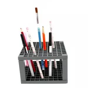 붓 보관 케이스 96홀 수납통 정리함 물감 건조대 붓건조 미술붓건조 브러시건조대