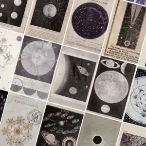 다이어리 꾸미기 노트 우주 테마 다꾸 손쉽게 다이어리꾸미기 다이어리데코 다꾸용품