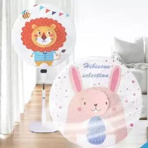 스탠드 벽걸이 선풍기 안전망 캐릭터 커버 선풍기안전망 선풍기커버 선풍기망