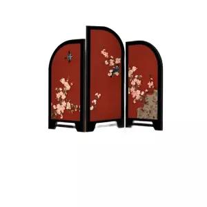 물결 엔틱 동양화 연꽃 액자 대나무 그림 소품 클래식