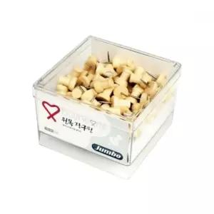 바이하츠 점보원목장구 (10mm x 24mm)