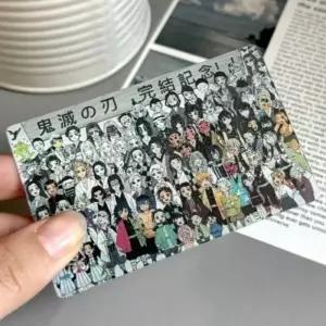 귀멸의칼날 신작 귀멸 칼날 카이츠노야이바 그레이팅 카드 가족 사진 애니메이션 상품 패션 창의성 수집 기