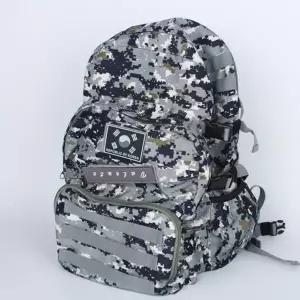 실리콘 태극기 와펜 패치 검정회색-WFIQEI8