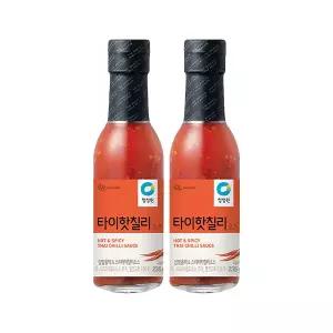 [소비기한 임박] 청정원 타이핫칠리소스 235g, 2개