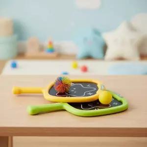 캐스B 바운스 캐치볼 실내 케치볼 스포츠 공튀기기 유아체육 대근육발달 스펀지 야외놀이