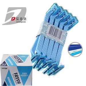 2중날 JR834071 여행용 도루코 일회용 면도기 100개