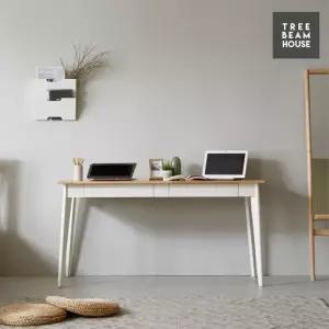 트리빔하우스 T-VIC 원목 1500 수납 책상