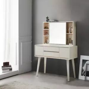 트리빔하우스 T- LET_W 화장대 수납형 거울