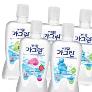 어린이가그린 아동가글 380mlx5개/사과/딸기/청포도맛