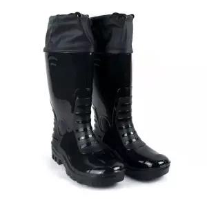 쌍문상회 PVC소재 방한털 부착 B812 카프 방한장화