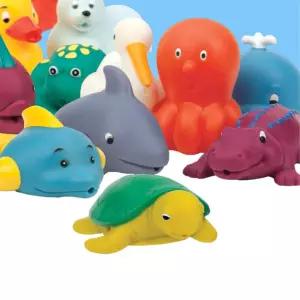 소프트 돌아기목욕장난감 동물인형 물총 거북이 고무 어린이집