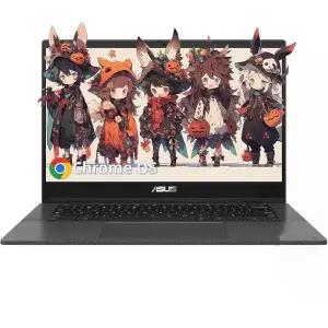 ASUS 크롬북 C203XA 러그  스필 레지스턴트 노트북 11.6인치 HD 4GB 램 32GB eMMC 다크 그레이 (C203XA-YS