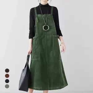 KARRA 골덴A라인오버롤원피스_A5W0951