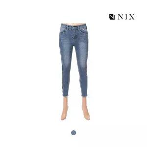 닉스닉스여성 M톤 옆선 패널섀도 컴포트 크롭 스키니_FNMEDD 386409