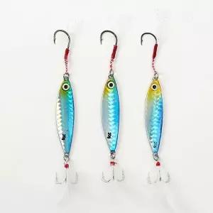 갈치 낚시 수면용 스푼 메탈지그 바이브레이션 실용세트-WFITAU6