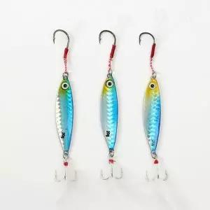 갈치 낚시 수면용 스푼 메탈지그 바이브레이션 실용세트-WFITAU6