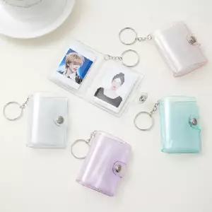 미니 앨범 키링 스티커 사진 띠부실 열쇠고리 PP-10233
