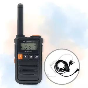 MY테크놀로지 MH-700D MH700D 고성능 디지털 생활무전기 + 고급 이어마이크