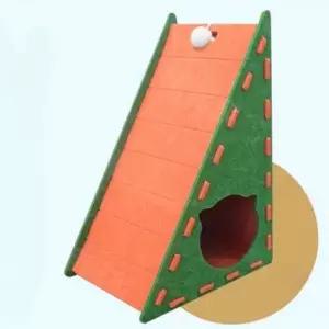 귀여운 반려동물 고양이 캣타워 숨숨집 냥이 스크래쳐