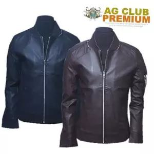 가죽 가죽점퍼 트라푼토 블루종 WS PU32