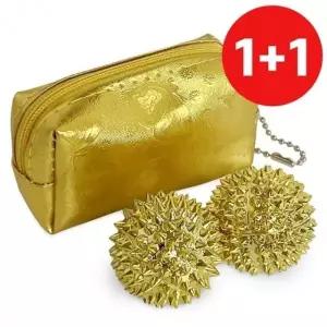 ( )허준 1+1 황금 수지침 파우치 지압볼 마사지 손지압