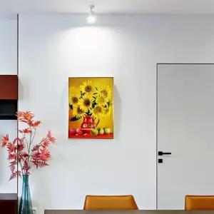 금전운 황금 해바라기 사과 그림 거실 인테리어 액자 WE0BC9D
