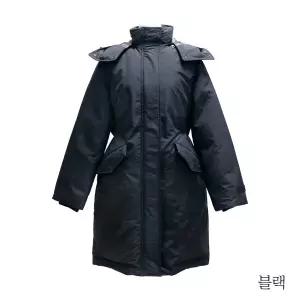 {버버리} 후드 모던 롱 다운 패딩