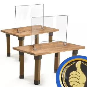 플라스틱 칸막이 아크릴 투명 비말 가림막 일자형 차단막