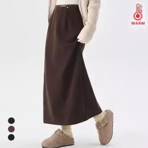 KARRA 소프트H라인웜기모스커트_A5W0950