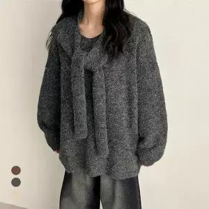 KARRA (77까지)클라우드니트+머플러SET_A5W0948