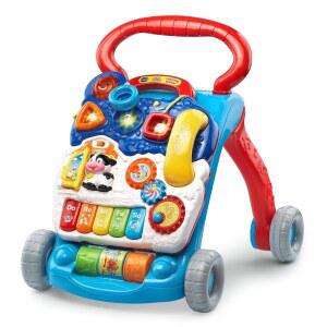 VTech 앉아서 학습하는 워커(좌절 없는 포장), 파란색