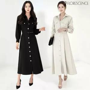 [NS홈쇼핑][플로레센스]시티숄더셔츠원피스(색상선택)[35702336]