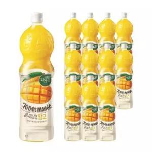 [셀러허브]웅진 자연은 망고 주스 1.5L 12개 (S36986649)