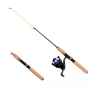 빙어 송어 산천어 구멍치기 얼음 미니 낚시대 스피닝릴 낚시대 세트