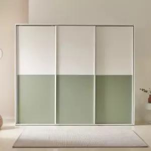 네오 카로프 슬라이딩 투톤 옷장 2400 NES1811