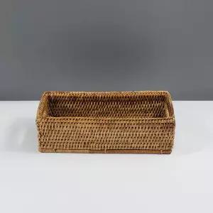 라탄 브레드 바스켓 소GC 미얀마 수공예 천연 내츄럴 바구니 가구 GC155