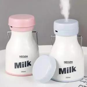 /이룸 미니 가습기 귀여운 우유병 블루가 휴대용