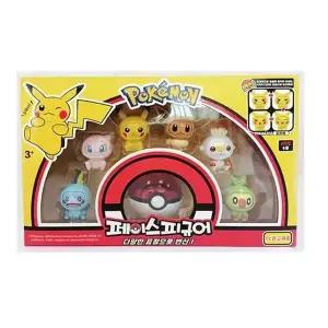 [알티피아]위어컴퍼니 피규어 포켓몬 페이스피규어 6P팩 A타입 (481405)