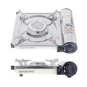 2중안전 때끼지않는 스텐 밀폐형 가스버너 부르스타 캠핑카 야외렌지 차박 취사 카박