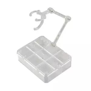 꿈그림 수납형 액션베이스 (투명) (건담.피규어 등)